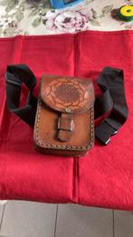 Heren pochette in leder, Ophalen, Zo goed als nieuw