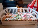 Peuterbed Petite Amelie wit 140 x 70, Ophalen, Zo goed als nieuw, Matras