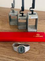 Seiko Lcd+ Pontiac boite+ Hamilton porte montres, Montre-bracelet, Seiko, Enlèvement ou Envoi, Acier