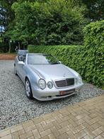 mercedes clk 200  cabrio compressor, Auto's, Voorwielaandrijving, Zwart, Cabriolet, Leder