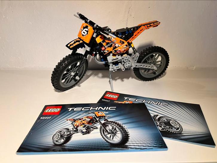 Lego Moto Cros Bike 42007, Kinderen en Baby's, Speelgoed | Duplo en Lego, Zo goed als nieuw, Lego, Ophalen