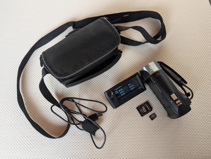 Sony HDR-X405 Handycam-camcorder, Audio, Tv en Foto, Videocamera's Digitaal, Zo goed als nieuw, Camera, Geheugenkaart, Sony, 20x of meer