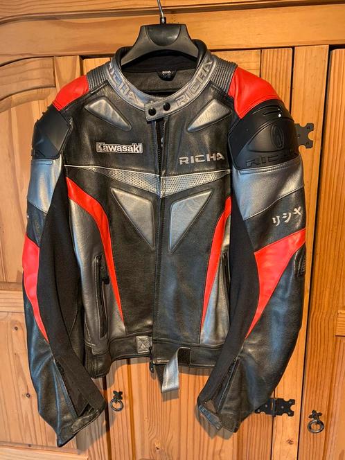 Lederen Richa motorjas. Nieuwprijs €479!! Zeer goede staat!, Motoren, Kleding | Motorkleding, Ophalen of Verzenden