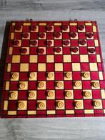 Houten dambord, Hobby en Vrije tijd, Gezelschapsspellen | Bordspellen, Ophalen