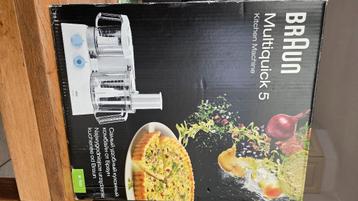 Keukenrobot Braun Multiquick 5 k700 gloednieuw beschikbaar voor biedingen