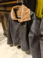 Veste Aviateur 4XL brun foncé doublée fourrure beige, Vêtements | Hommes, Vestes | Hiver, Neuf, Sans marque, Brun, Enlèvement