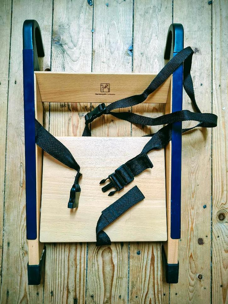 Handysitt stoelverhoger, Enfants & Bébés, Chaises pour enfants, Comme neuf, Chaise pliante, Coulissant, Ceinture(s), Réducteur de chaise