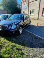 Mercedes e55 amg, Auto's, Automaat, Zwart, Zwart, Leder