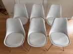 6 eetkamerstoelen, Enlèvement, Comme neuf, Synthétique