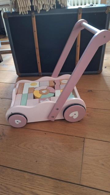 Little Dutch blokkenkar, Kinderen en Baby's, Ophalen of Verzenden, Gebruikt