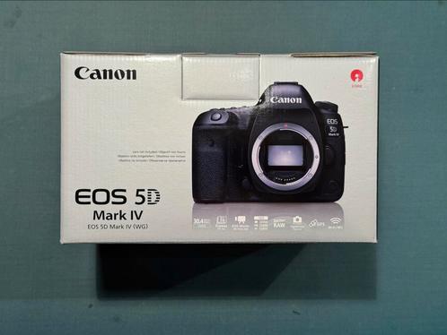 Canon 5D mark IV body in topstaat + lader + batterij, Audio, Tv en Foto, Fotocamera's Digitaal, Zo goed als nieuw, Spiegelreflex