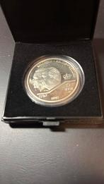 Zilveren 5 ecu munt boudewijn en albert. 1997., Postzegels en Munten, Ophalen, Zilver