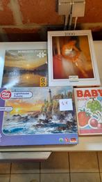 4 puzzels, Ophalen of Verzenden, Zo goed als nieuw