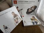 STOKKE Steps wipstoeltje + babyset + dienblad (zonder stoel), Kinderen en Baby's, Ophalen of Verzenden, Zo goed als nieuw, Stoelverkleiner