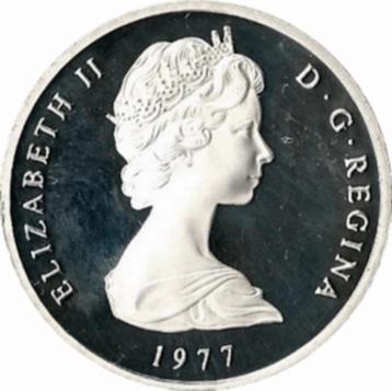 Zilver - Elizabeth II - 1977 - Overzeese gebieden beschikbaar voor biedingen