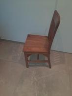 5 Teak stoelen Gratis af te halen., Huis en Inrichting, Ophalen