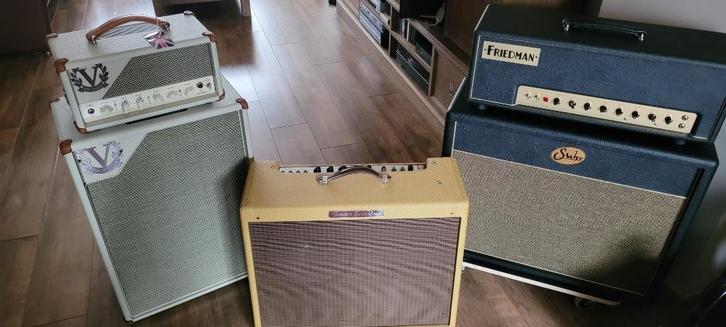 Friedman Smallbox 50/ Victory V40 Compact / Fender '57 Twin, Muziek en Instrumenten, Versterkers | Bas en Gitaar, Zo goed als nieuw