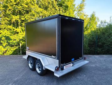 Foodtruck - gesloten aanhangwagen 750kg keuringsvrij, Zakelijke goederen, Horeca | Food, Ophalen
