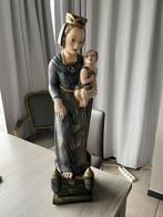Beeld gips  Maria met kind burggravin 50 cm, Antiek en Kunst, Ophalen