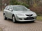Mazda 6 1.8 Benzine 2004 142000 km Airco Lez ok Keuring vv, Autos, Argent ou Gris, Achat, Entreprise, Electronic Stability Program (ESP)