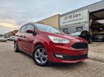 Ford Grand C-Max 1.0i 125pk 2017/110.000km/Navi/Carply/AC, Autos, Rouge, 118 g/km, Achat, Euro 6