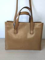 Lederen Kesslord handtas, Handtassen en Accessoires, Tassen | Damestassen, Ophalen of Verzenden, Zo goed als nieuw, Beige, Handtas
