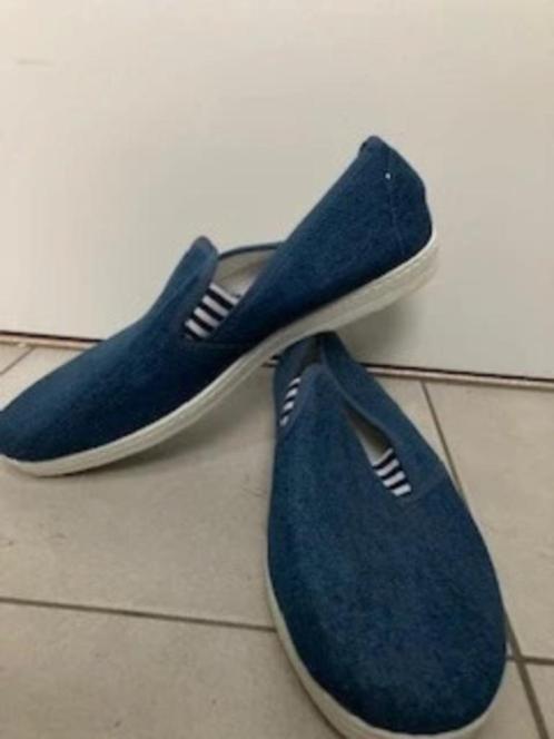 Instappers maat 45, Kleding | Heren, Schoenen, Nieuw, Espadrilles of Moccasins, Blauw, Ophalen of Verzenden