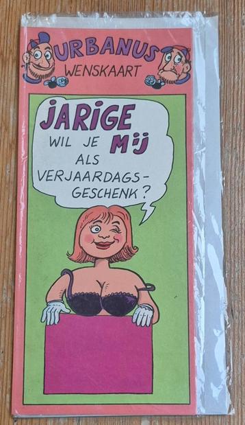 Urbanus wenskaart Willy Linthout vintage beschikbaar voor biedingen