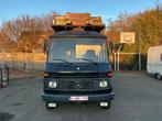 Mercedes-Benz 508D foodtruck-kampeerwagen, Ophalen