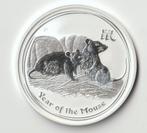 1 Oz Lunar Series II Mouse 2008 zilver, Enlèvement ou Envoi, Argent