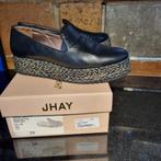 Chaussures noires à semelles compensées, JHAY, Zwart, Ophalen of Verzenden, Gedragen