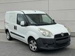 Fiat Doblo 1.3d Airco weinig km’s met schuifdeur, Euro 5, Wit, Bedrijf, Grijs