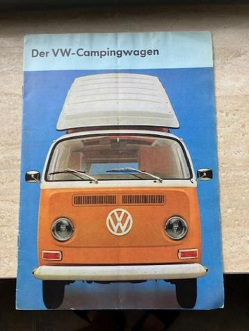 VW T2 brochure "Der VW - Campingwagen " 1972