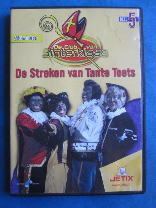 De Club van Sinterklaas Deel 5 - De Streken van Tante Toets, Cd's en Dvd's, Dvd's | Kinderen en Jeugd, Zo goed als nieuw, Tv fictie