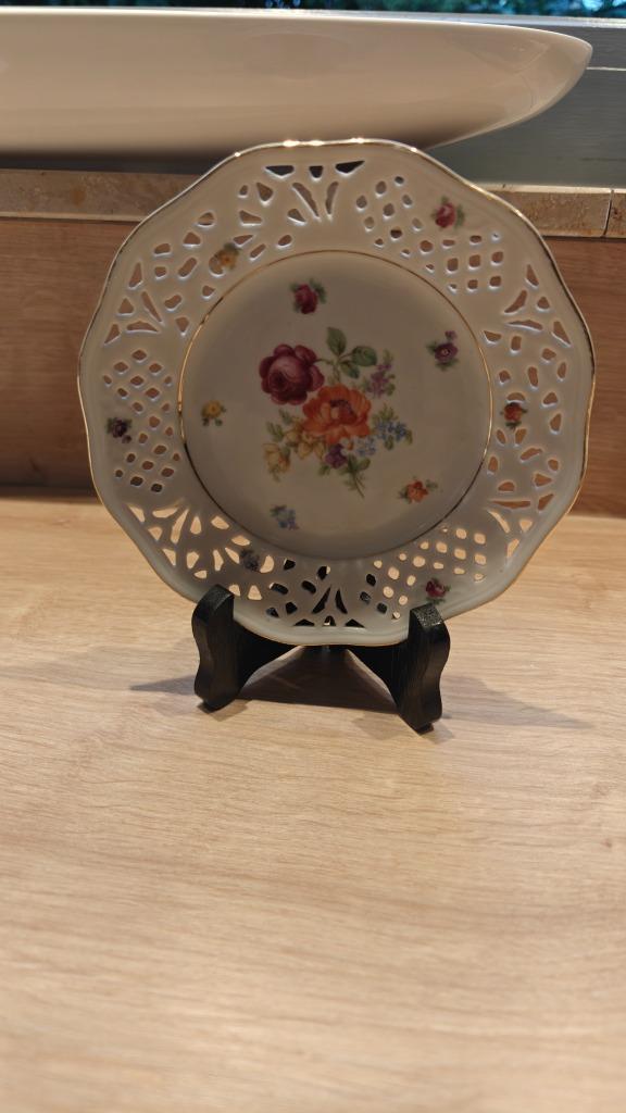 vintage porseleinen bordje - Schumann Bavaria, Antiek en Kunst, Curiosa en Brocante, Ophalen of Verzenden