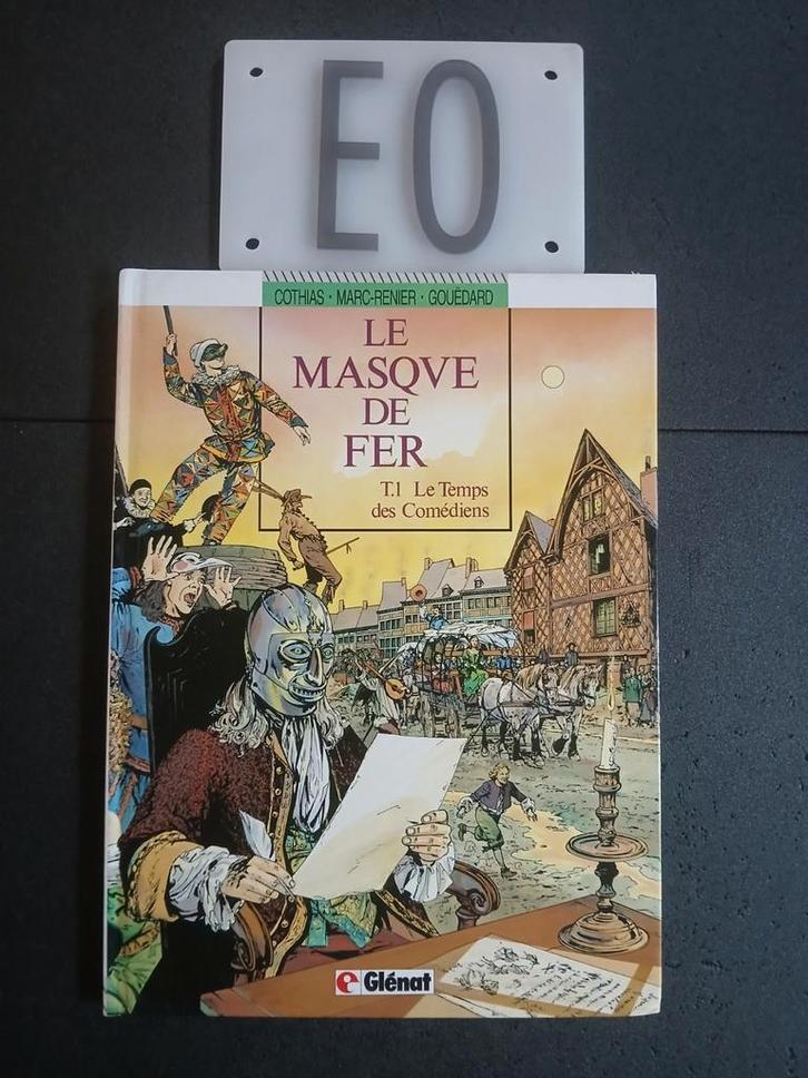 Bd le masque de fer 1,EO, Boeken, Stripverhalen, Gelezen, Ophalen of Verzenden
