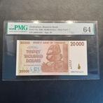 Zimbabwe - 20.000 dolars 2008 - PMG 64 - UNC, Postzegels en Munten, Bankbiljetten | Afrika, Verzenden, Zimbabwe, Los biljet