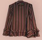 ✨️KORTING‼️ BENETTON Blouse Maat XS valt als S Topstaat✨️✨️, Kleding | Dames, Blouses en Tunieken, Bruin, Benetton, Ophalen of Verzenden
