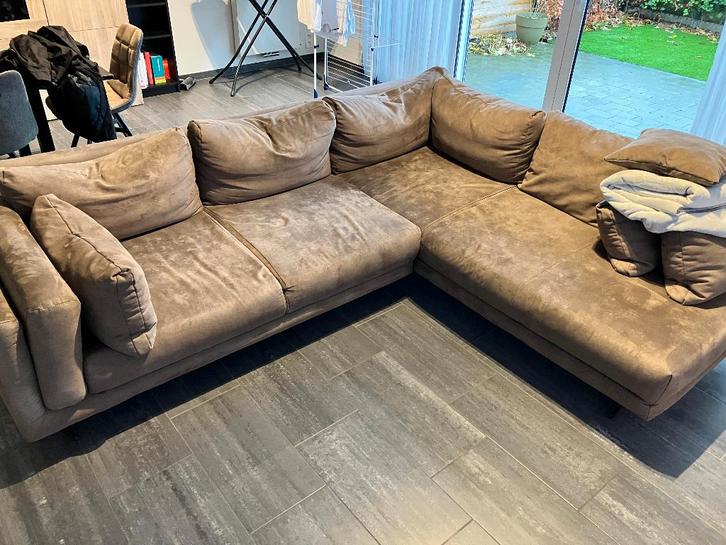 TIM 3 zit - Longchair + textiel kit (ideaal voor huisdieren), Maison & Meubles, Canapés | Coins salons complets, Comme neuf, Tissus