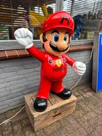 Groot Mario Ferrari reclame beeld, Ophalen, Gebruikt, Reclamebord
