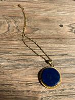 Collier Lapis Lazuli en acier inoxydable doré, Bijoux, Sacs & Beauté, Colliers, Bleu, Autres matériaux, Envoi, Avec pendentif