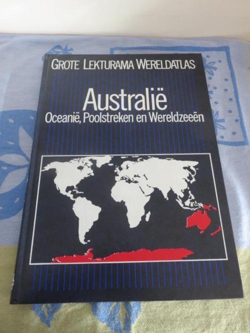 Wereldatlas: Australië - Oceanië, Poolstreken en wereldzeeën, Boeken, Geschiedenis | Wereld, Gelezen, Australië, Ophalen of Verzenden