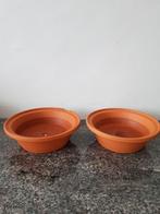 Terracotta bloempotten/bonsai potten, 2 samen voor 5 euro, Ophalen of Verzenden, Zo goed als nieuw, Terracotta