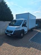 Citroen jumper 2.2 hdi met meubelkast en laatbrug holandia, Auto's, Voorwielaandrijving, 4 deurs, Stof, Zwart