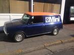 Mini Clubvan van 1976, Auto's, 4 zetels, Beige, Blauw, Alcantara