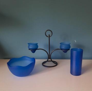 Kristallen decoratie setje  beschikbaar voor biedingen