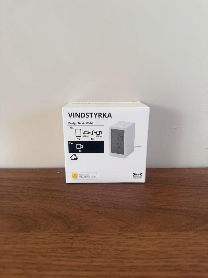Ikea VINDSTYRKA Luchtkwaliteitsensor, smart, Huis en Inrichting, Lampen | Losse lampen, Nieuw, Led-lamp, Ophalen of Verzenden