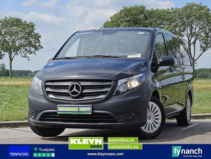 Mercedes-Benz VITO 116 CDI TOURER PRO Lang 2x Airco 9P, Auto's, Bestelwagens en Lichte vracht, Bedrijf, ABS, Airconditioning, Centrale vergrendeling