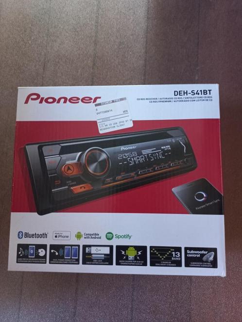 Autoradio Pioneer DEH-S41BT 4*50W, Autos : Divers, Autoradios, Comme neuf, Enlèvement ou Envoi