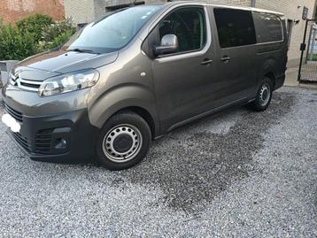 Citroën Jumpy 2000cc Diesel, cabine double, Autos, Citroën, 90 kW, Argent ou Gris, Achat, 139 g/km
